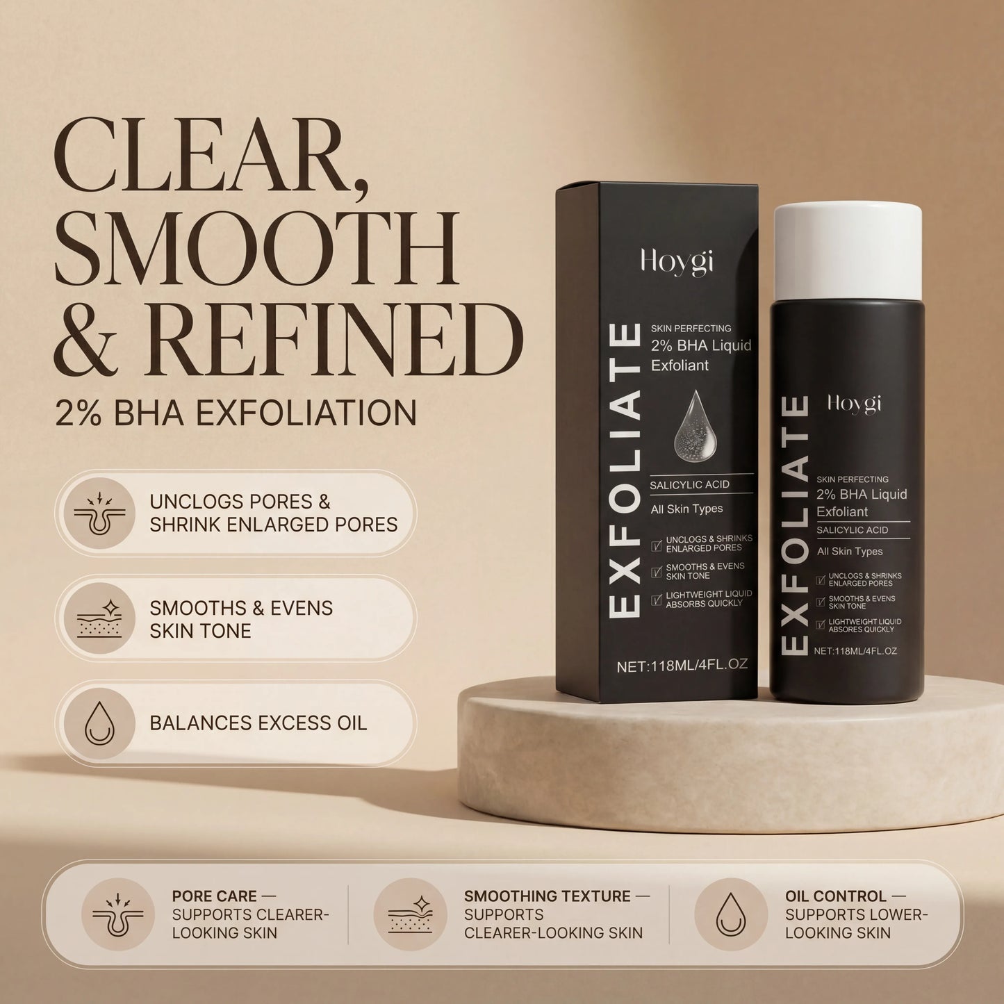 Velivor™ Esfoliante BHA affina-pori