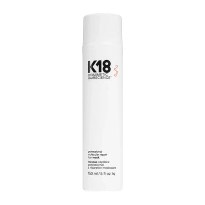 K18 Professional Molecular Repair Hair Mask 150ml bottle on white background