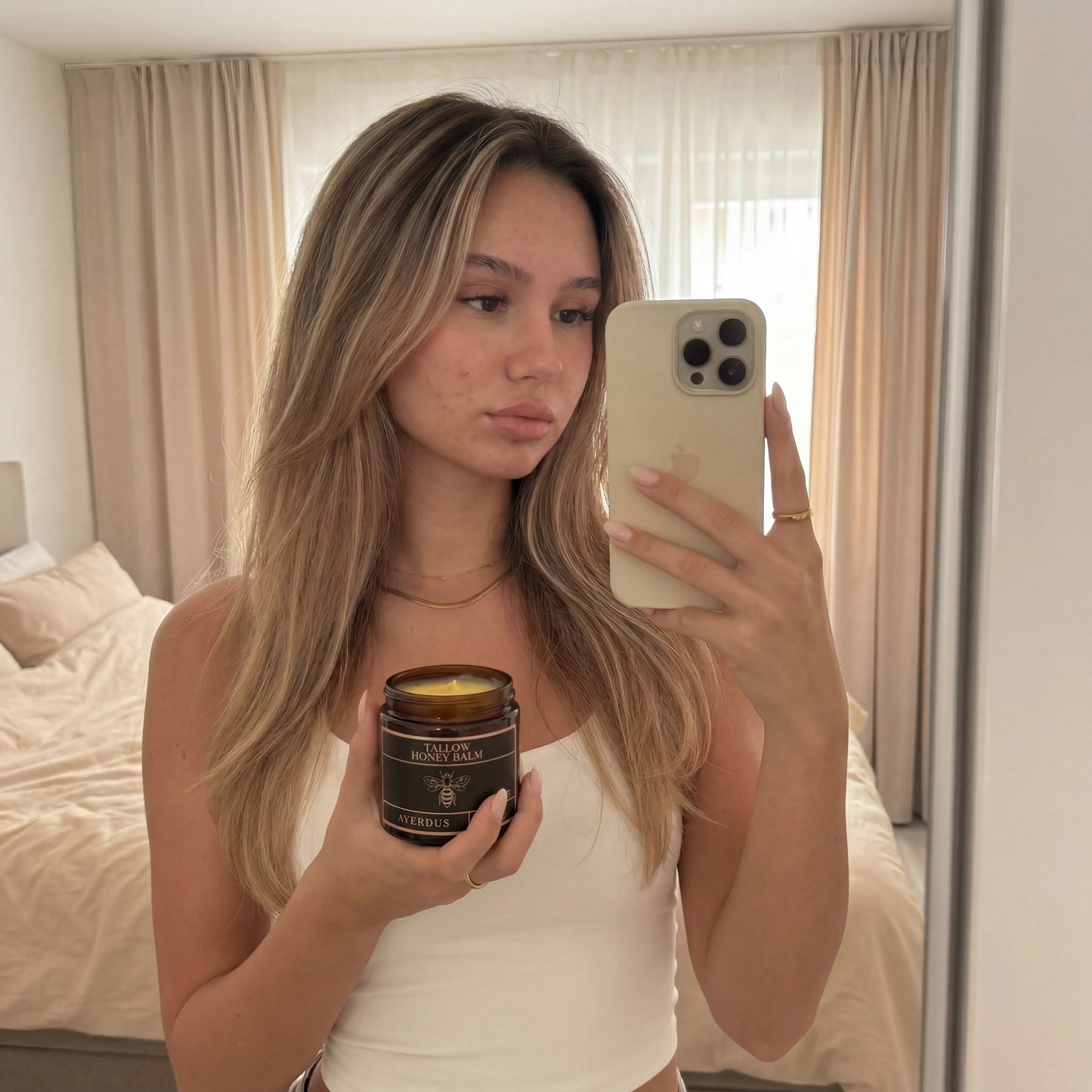 Velivor™ Grass-Fed Beef Tallow Balm with Raw Honey